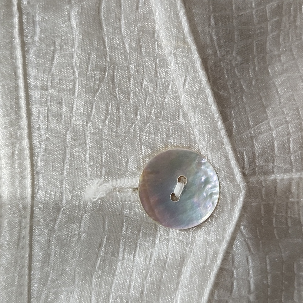 Ruby Rd. White Button-Up Jacket - image 8